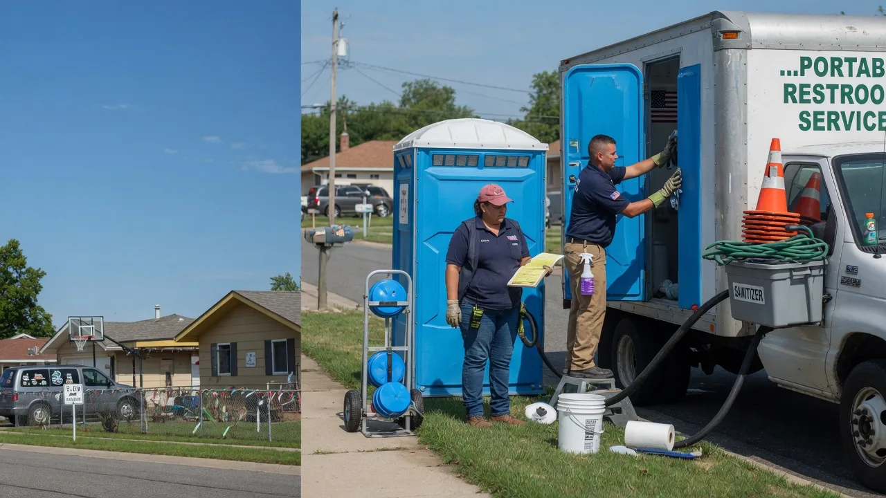 Portable Toilet Rental in Beulah, ND near me